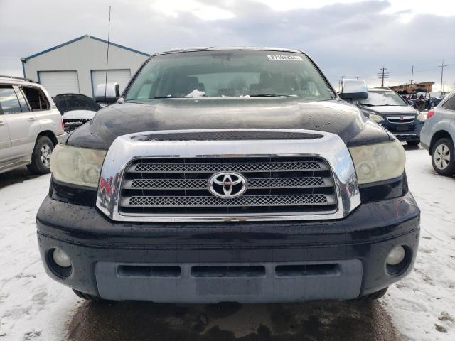 5TBEV58187S468852 - 2007 TOYOTA TUNDRA CREWMAX LIMITED BLACK photo 5