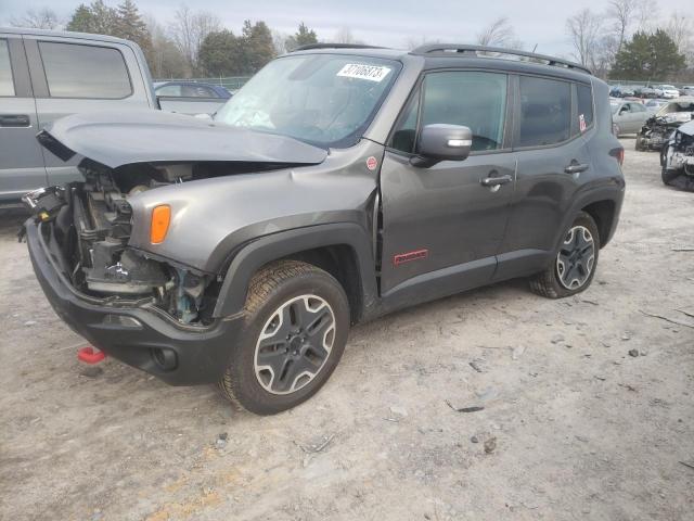 ZACCJBCTXGPD67150 - 2016 JEEP RENEGADE TRAILHAWK CHARCOAL photo 1