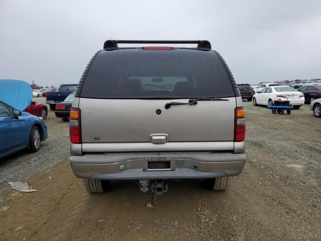 1GNEK13T41R215641 - 2001 CHEVROLET TAHOE K1500 BEIGE photo 6