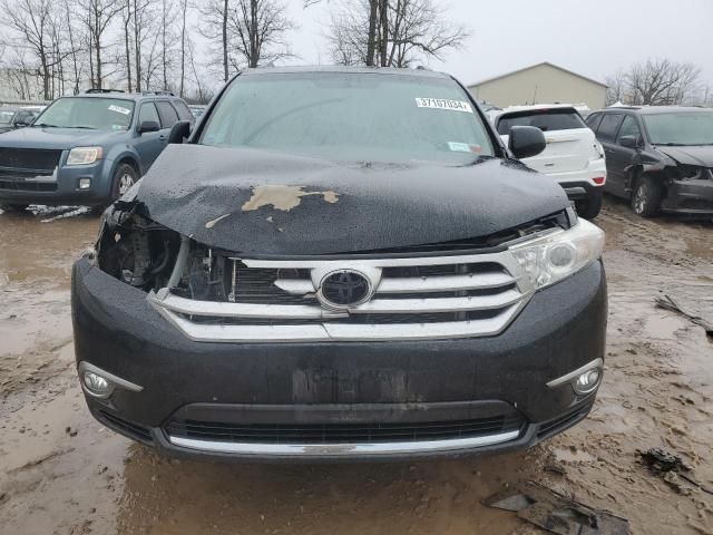 5TDBK3EH6DS246556 - 2013 TOYOTA HIGHLANDER BASE BLACK photo 5