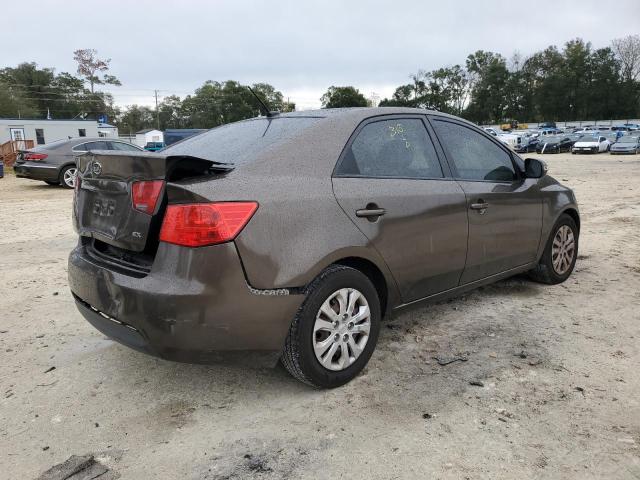 KNAFU4A20A5052784 - 2010 KIA FORTE EX GRAY photo 3