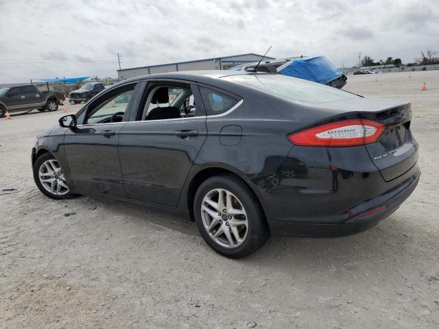 3FA6P0H73DR281603 - 2013 FORD FUSION SE BLACK photo 2