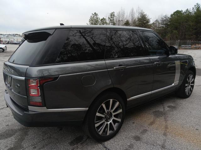 SALGV2TF1FA234753 - 2015 LAND ROVER RANGE ROVE AUTOBIOGRAPHY GRAY photo 4