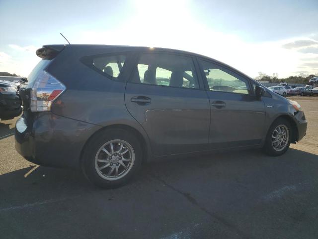 JTDZN3EU1D3212433 - 2013 TOYOTA PRIUS V GRAY photo 3