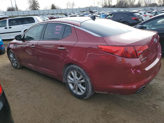 5XXGN4A70CG011022 - 2012 KIA OPTIMA EX RED photo 2