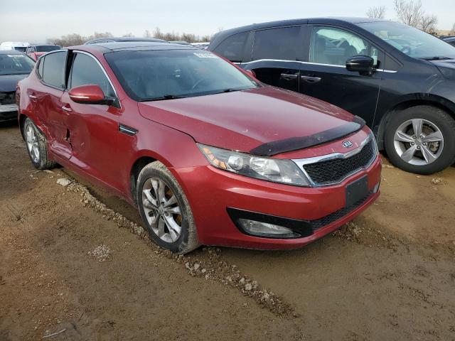 5XXGN4A70CG011022 - 2012 KIA OPTIMA EX RED photo 4