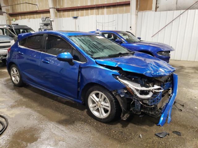 3G1BE6SM7HS508363 - 2017 CHEVROLET CRUZE LT BLUE photo 4