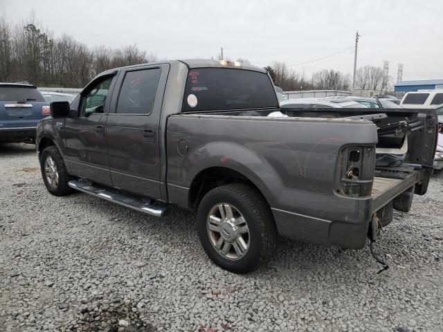 1FTRW12W37FB83771 - 2007 FORD F150 SUPERCREW GRAY photo 2