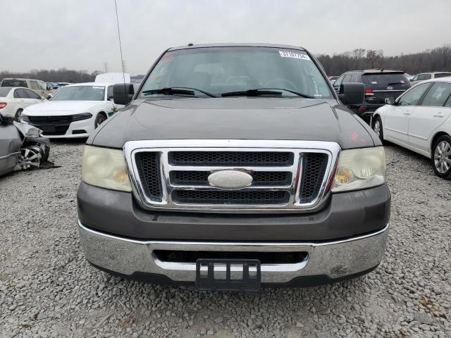 1FTRW12W37FB83771 - 2007 FORD F150 SUPERCREW GRAY photo 5