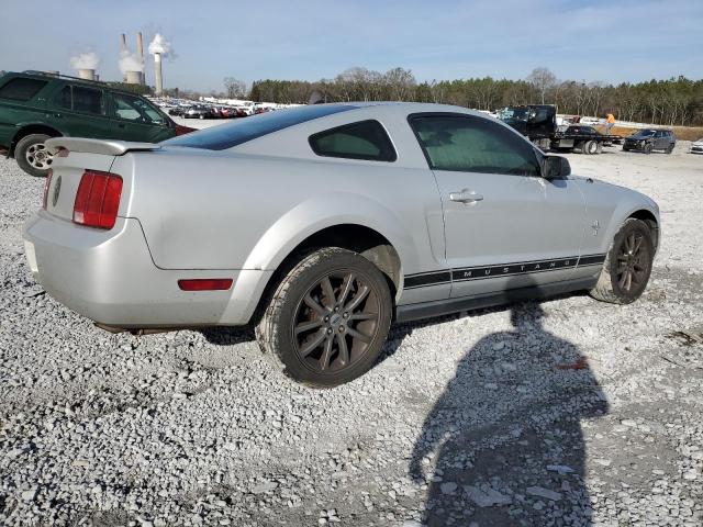 1ZVFT80N075238386 - 2007 FORD MUSTANG SILVER photo 3