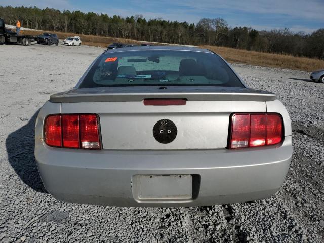 1ZVFT80N075238386 - 2007 FORD MUSTANG SILVER photo 6