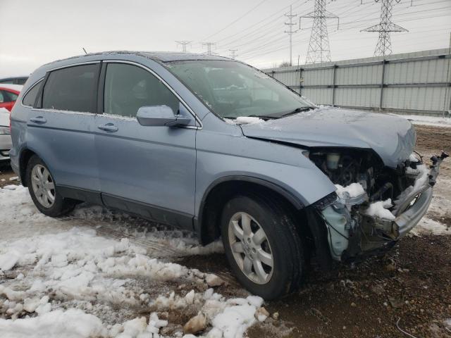 5J6RE48798L047503 - 2008 HONDA CR-V EXL BLUE photo 4