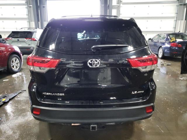 5TDBZRFH1HS464908 - 2017 TOYOTA HIGHLANDER LE BLACK photo 6