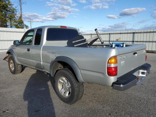 5TESM92N63Z220399 - 2003 TOYOTA TACOMA XTRACAB PRERUNNER SILVER photo 2