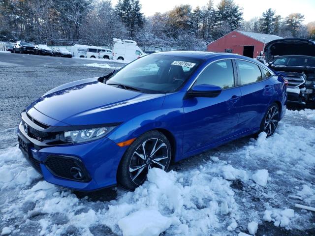 2HGFC1E50JH706668 - 2018 HONDA CIVIC SI BLUE photo 1