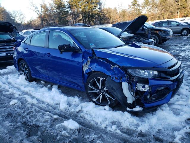 2HGFC1E50JH706668 - 2018 HONDA CIVIC SI BLUE photo 4