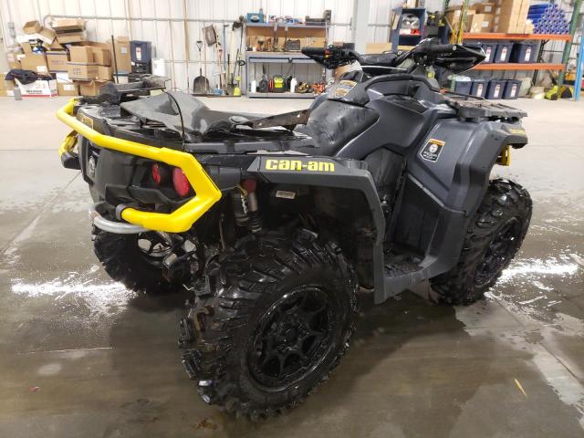 3JBLKAU43NJ001582 - 2022 CAN-AM OUTLANDER XT 850 GRAY photo 4