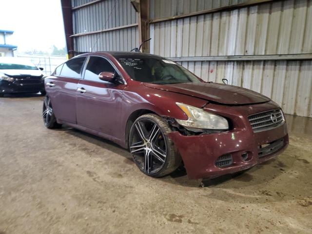 1N4AA5APXAC852520 - 2010 NISSAN MAXIMA S MAROON photo 4