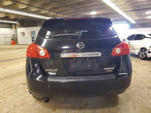 JN8AS5MV6DW603902 - 2013 NISSAN ROGUE S BLACK photo 6