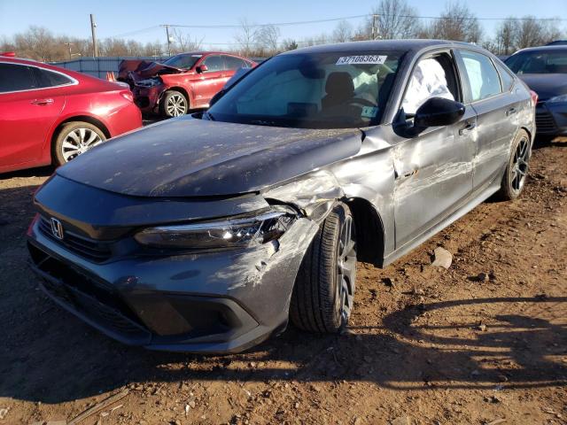 2HGFE2F56NH579784 - 2022 HONDA CIVIC SPORT 石墨色 照片 1