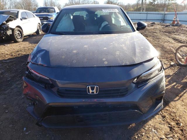 2HGFE2F56NH579784 - 2022 HONDA CIVIC SPORT CHARCOAL photo 5