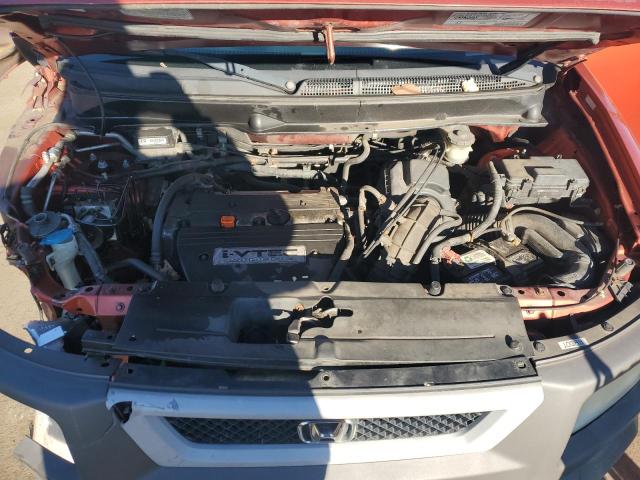 5J6YH28644L002980 - 2004 HONDA ELEMENT EX ORANGE photo 11