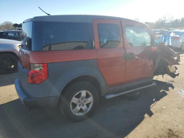 5J6YH28644L002980 - 2004 HONDA ELEMENT EX ORANGE photo 3