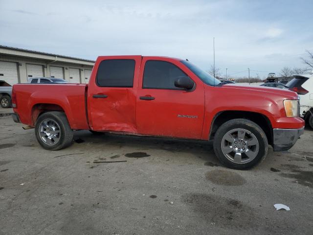 3GTP2VE3XBG109413 - 2011 GMC SIERRA K1500 SLE RED photo 4