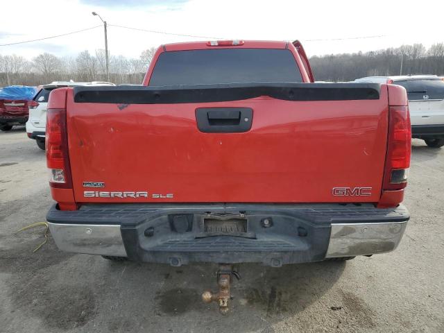 3GTP2VE3XBG109413 - 2011 GMC SIERRA K1500 SLE RED photo 6