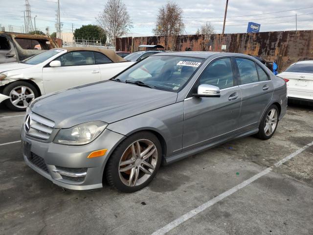 WDDGF4HB3DA774565 - 2013 MERCEDES-BENZ C 250 SILVER photo 1