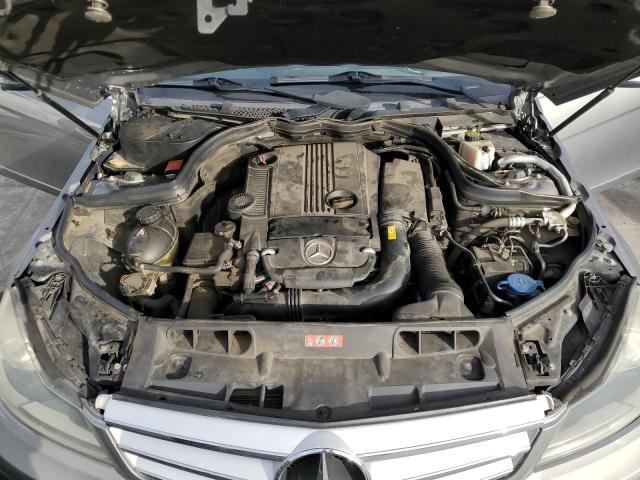 WDDGF4HB3DA774565 - 2013 MERCEDES-BENZ C 250 SILVER photo 11