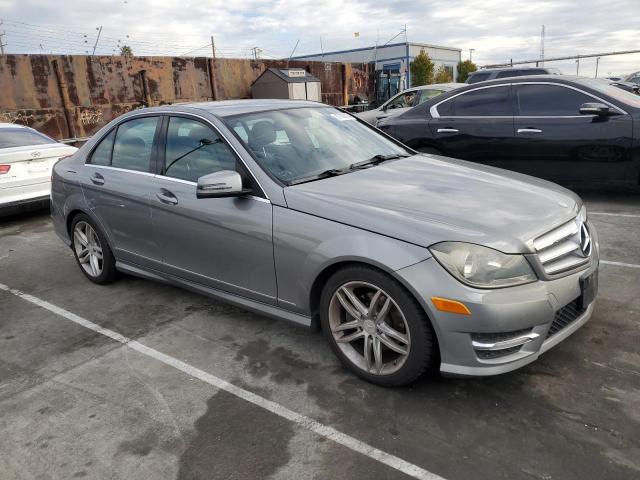 WDDGF4HB3DA774565 - 2013 MERCEDES-BENZ C 250 SILVER photo 4