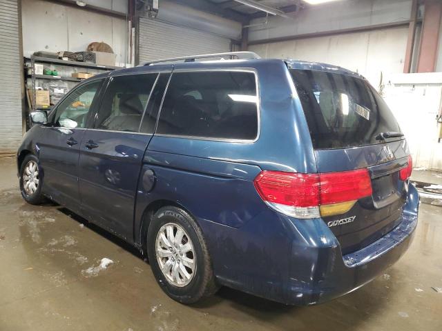 5FNRL38419B404611 - 2009 HONDA ODYSSEY EX BLUE photo 2