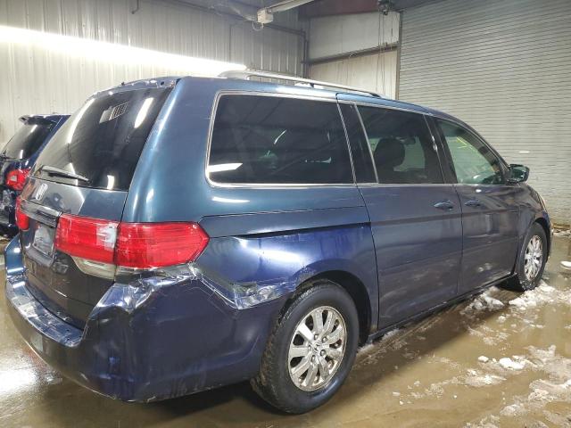 5FNRL38419B404611 - 2009 HONDA ODYSSEY EX BLUE photo 3