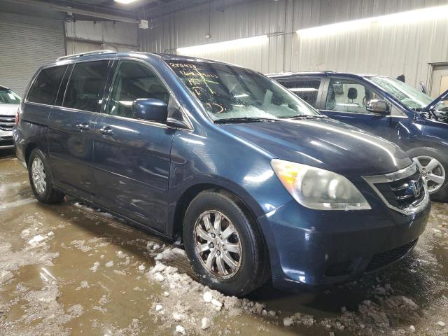 5FNRL38419B404611 - 2009 HONDA ODYSSEY EX BLUE photo 4