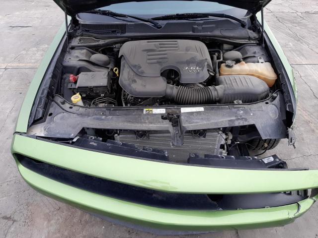 2C3CDZAG9FH715224 - 2015 DODGE CHALLENGER SXT GREEN photo 11