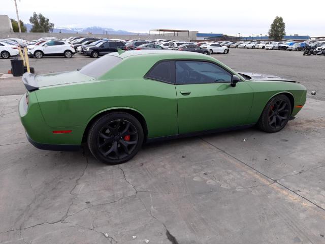 2C3CDZAG9FH715224 - 2015 DODGE CHALLENGER SXT GREEN photo 3