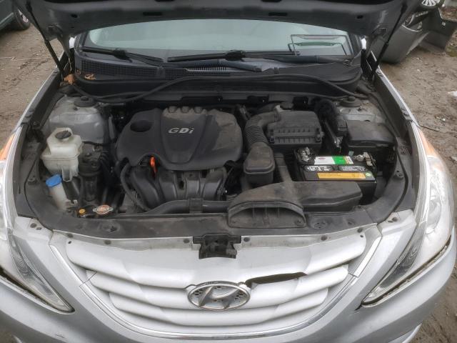 5NPEB4ACXCH424616 - 2012 HYUNDAI SONATA GLS SILVER photo 11