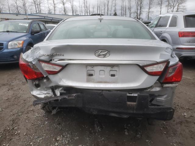 5NPEB4ACXCH424616 - 2012 HYUNDAI SONATA GLS SILVER photo 6