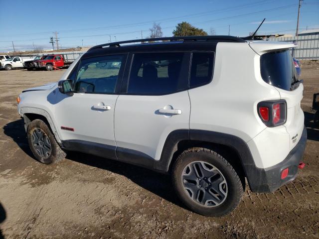 ZACCJBCTXGPC77867 - 2016 JEEP RENEGADE TRAILHAWK WHITE photo 2