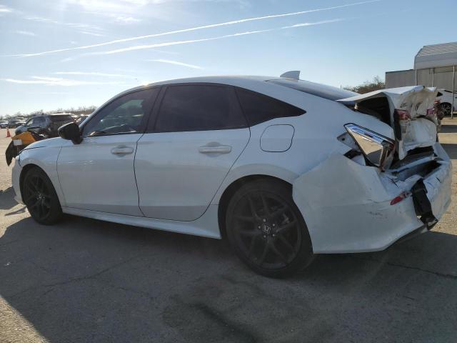 2HGFE2F58NH563070 - 2022 HONDA CIVIC SPORT WHITE photo 2