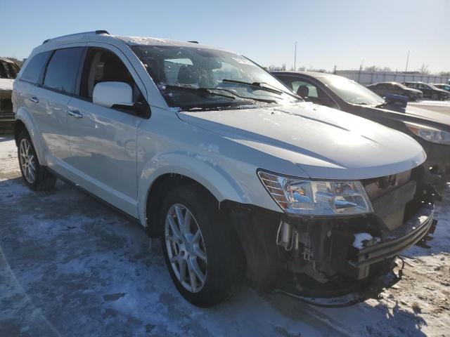 3C4PDCDG5DT567356 - 2013 DODGE JOURNEY CREW WHITE photo 4