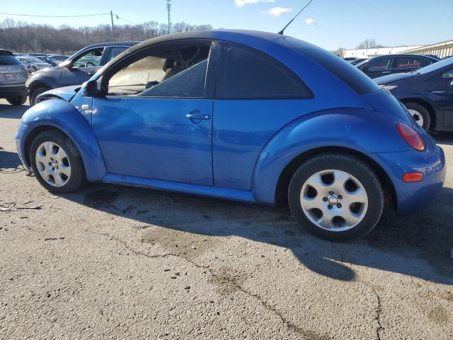 3VWCP21C33M414062 - 2003 VOLKSWAGEN NEW BEETLE GLS TDI BLUE photo 2