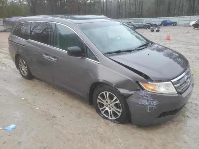 5FNRL5H66CB057670 - 2012 HONDA ODYSSEY EXL GRAY photo 4