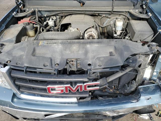 1GTSKVE35AZ229158 - 2010 GMC SIERRA K1500 SLE BLUE photo 11