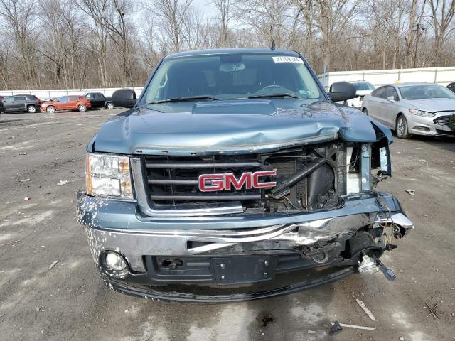 1GTSKVE35AZ229158 - 2010 GMC SIERRA K1500 SLE BLUE photo 5