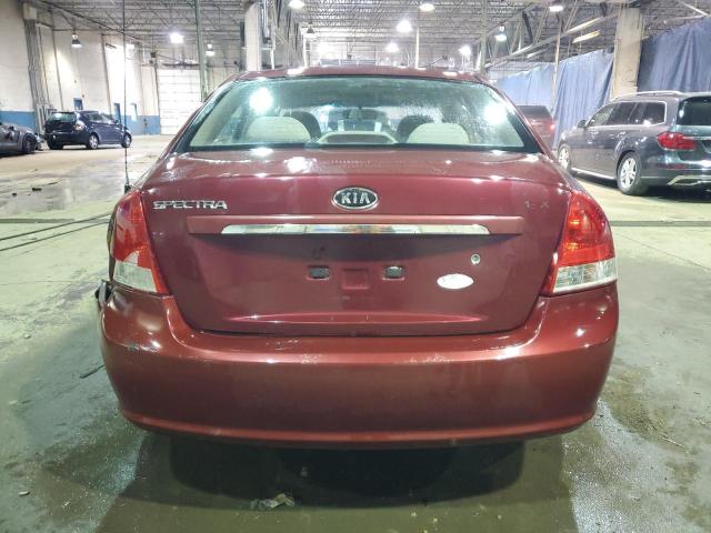 KNAFE121875446012 - 2007 KIA SPECTRA EX BURGUNDY photo 6