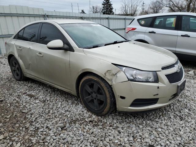 1G1PC5SB5E7280734 - 2014 CHEVROLET CRUZE LT BEIGE photo 4