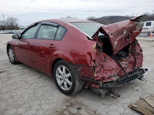 1N4BA41E56C842269 - 2006 NISSAN MAXIMA SE RED photo 2