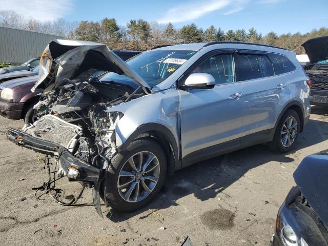 KM8SMDHF8JU283685 - 2018 HYUNDAI SANTA FE SE SILVER photo 1